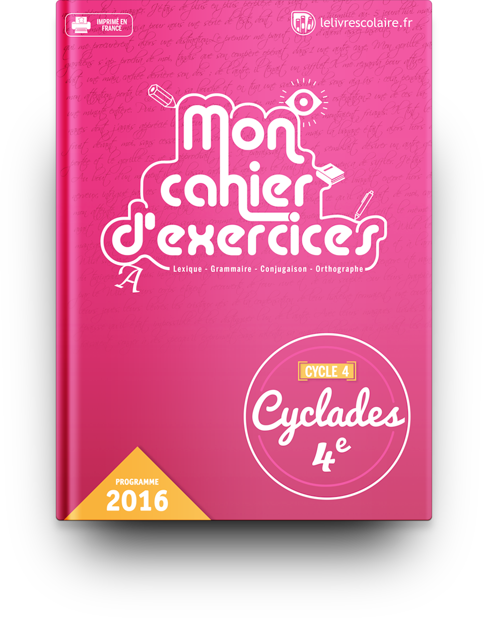 produit Français 4e - Cahier d'exercices 